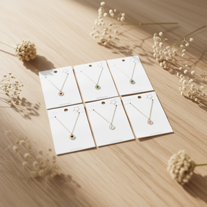 Set di 12 Collane con Ciondolo a Fiore Rotondo in Ottone, Accessori di Gioielleria alla Moda - Product Image 3