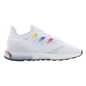 Adidas Original <span class=keywords><strong>ZX</strong></span> 2K <span class=keywords><strong>Boost</strong></span> 2.0 Giày Nam Cỡ 10 Mây Trắng/Lõi Đen/Scarlet Màu Mùa Hè Đan Đệm - Product Image 3