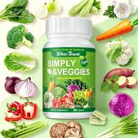 Complément Alimentaire Végétal Naturel en Capsules : Mélange de Légumes Entiers, Formule Végétale pour un Soutien Nutritionnel Quotidien