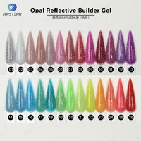 Gel Opale Réfléchissant 1Kg Hema Sans Auto Nivellement Constructeur Esmaltes De Gel Construtor De Unhas Feuille Glitter Gel Builder Extension N