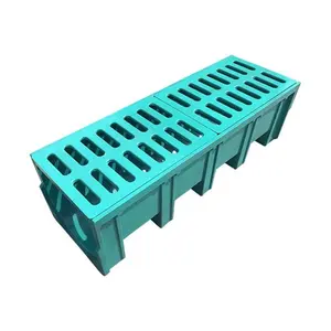 Hot Sales High Quality SMC Drainage Trench Plastic Gutter Drain Ditch And Composite Resin U Channel For Outdoor