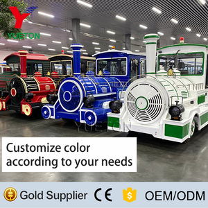 Maßgeschneiderte Diesel-Elektrische Lokomotive Touristenbahn Ohne Schienen Für Freizeitparks Und Gewerbe - Product Image 6