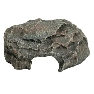 Reçine sürüngen gizlemek mağara yılan ve Gecko için, yeni tasarım kaya sürüngen <span class=keywords><strong>Reptile</strong></span> dekor outs outs - Product Image 1