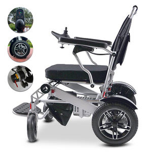軽量アルミ合金折りたたみ式ポータブル電動車椅子障害者用 - Product Image 1