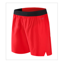 Men's 2-<b>Layer</b> Woven <b>Mid</b> Elastic Sports Shorts Quick Dry Breathable Anti-Wrinkle Underwear Custom Logo Active Running Shorts - Product Image 4