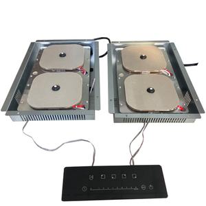 Four Burner Invisible Cooker 8000W Can Change Direction Invisible Induction Cooktop - Product Image 1