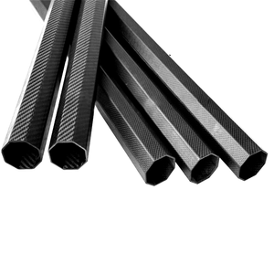Tubo octogonal de fibra de carbono 3k de alta resistencia OEM de fábrica Tubo de fibra de carbono 3k de 5mm para instrumentos médicos/artículos deportivos - Product Image 4