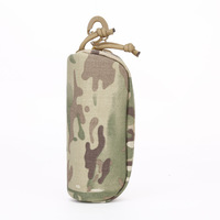 Étui rigide tactique pour lunettes, sac banane en nylon pour entraînement extérieur, pochette suspendue système camouflage de combat