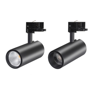 Projecteurs sur rail réglables CCT 3000K 4000K 5000K 10W 20W 30W 40W, éclairage sur rail LED et projecteur COB LED - Product Image 3