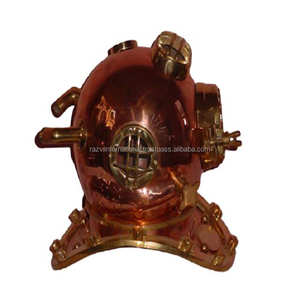 Casco de buceo náutico de cobre y latón, alta calidad - Product Image 6