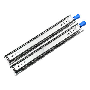 2025 Offre Spéciale 20 pouces capacité de charge fermeture avec serrure extension complète meubles serveur armoire tiroir glissière guide pistes - Product Image 1