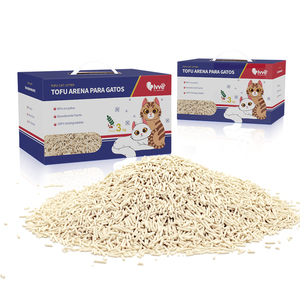 China PET suministro Arena de inodoro de gato fresco bajo paso aglutinarena de tofu para gato - Product Image 3