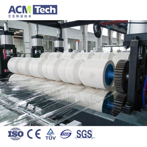 Nhà Máy Giá nhựa PC Roof tile Máy làm PC Pet sóng trong suốt tấm lợp Polycarbonate máy đùn - Product Image 3