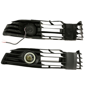 Bocinas de luz antiniebla para Volkswagen Passat B5.5 2001-2005, juego de cubiertas de rejilla negras, exposición de Hong Kong - Product Image 1
