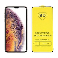 Protection d'écran en verre trempé 9H 3D de qualité AAA anti-rayures pour 13, lot de 3, couverture complète, technologie d'impression soyeuse 9D