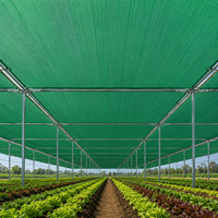 Filet d'ombrage agricole en HDPE pour serres, couverture de pépinière, protection des cultures agricoles et horticulture