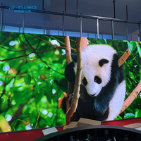 RMGLED GOB COB LED Mur vidéo Module de panneau 4k P1.25 Écran d'affichage intérieur COB LED pour salle d'exposition