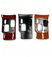 Panel Trim Tuas Persneling Konsol Tengah Otomatis dengan Shift Boot untuk Toyota Land Cruiser 100 LC100 FJ100 1998-2007 GEAR BOX