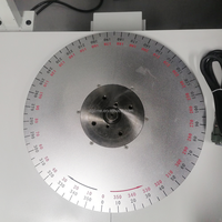 Ventiladores de plástico, motor de transmisión por correa, máquina equilibradora dinámica, equipo de prueba