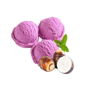 Crema en Polvo Sabor Taro Sin Lácteos para Helados, Base para Postres a Granel para Restaurantes y Fábricas en Bolsa - Product Image 3