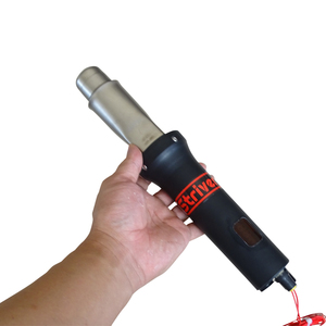 Soldadores de aire caliente de <span class=keywords><strong>tipo</strong></span> dividido de 220V y 1600W, calentadores de soplador industriales, <span class=keywords><strong>pistola</strong></span> de calor de plástico Mini-Eléctrica con pantalla digital de temperatura - Product Image 3