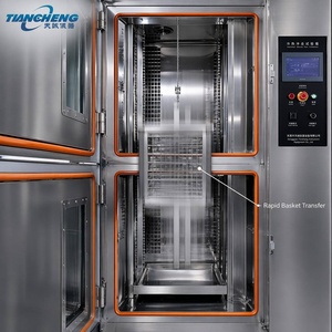 Chambre à choc thermique certifiée CE à 2 zones avec système de refroidissement en cascade indépendant - Product Image 2