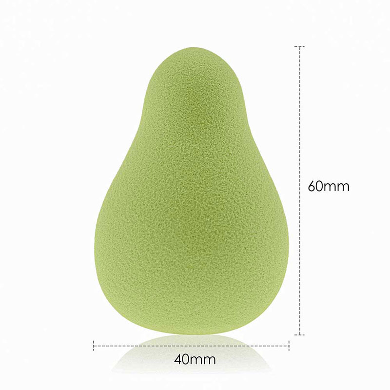 ฟองน้ำแต่งหน้า ลูกแพร์เขียว