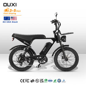 Vélo électrique OUXI à pneus larges de 20 pouces, 48V 250W, VTT électrique avec batterie au lithium amovible, freins à disque hydrauliques pour adultes - Product Image 2