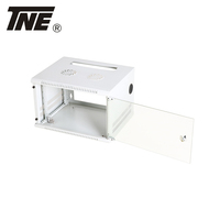 Armoire de serveur de centre de données de petite taille 12U, montage mural, en acier SPCC, certifiée CE, protection IP20, charge statique 60 kg
