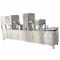 Machine automatique de remplissage et de scellage pour la communion chrétienne : coupelles, hosties, vin rouge et jus de raisin