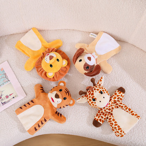 Serie de Marionetas de Mano de Animales de Dibujos Animados de Boca Pequeña para Interacción Transfronteriza - Marionetas de Peluche Educativas e Interactivas para Mayores de 14 Años, Regalos Perfectos para - Product Image 2