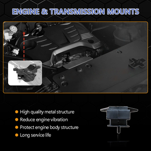 Phụ tùng động cơ bán chạy chất lượng cao, đế máy MR-992670T phù hợp với xe bán tải Mitsubishi L200 <span class=keywords><strong>4M40</strong></span> - Product Image 4