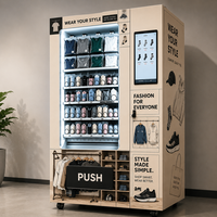 Distributore Automatico di T-shirt e Calzini a Basso Investimento e Alto Profitto, con Codice QR, per Centri Commerciali, in Acciaio