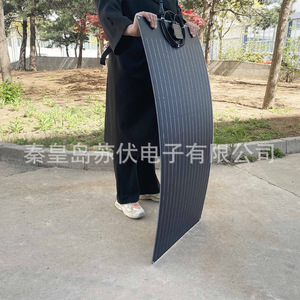 แผงโซลาร์เซลล์แบบยืดหยุ่น 100W 18V ETFE กึ่งยืดหยุ่น โมโนคริสตัลไลน์ กันน้ำ โค้งงอได้ สำหรับระเบียง ระบบผลิตไฟฟ้าแบบออฟกริด - Product Image 4