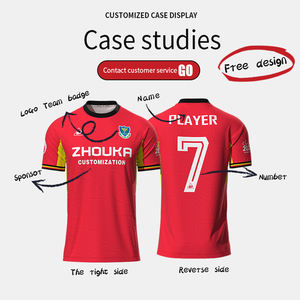 Magliette da <span class=keywords><strong>calcio</strong></span> in tessuto Jacquard personalizzate, - Product Image 5