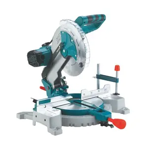 Boda M10-255 Di Động Elettric Coumpond Vòng Tròn Kim Loại Đôi Miter Saw Máy 255 Mét