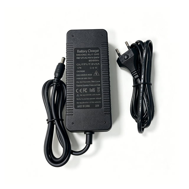 5V 4A Lithium Battery Charger Standard Interface Power Adapter Lightweight Portable Charger for Outdoor Electronic Equipment