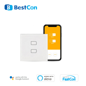 บรอดลิงค์ เบสท์คอนสวิตช์สัมผัสไฟติดผนังอัจฉริยะอเนกประสงค์พร้อม Wi-Fi และการควบคุมผ่านแอพ ใช้งานร่วมกับอเล็กซา/ผู้ช่วยกูเกิลสำหรับบ้านอัจฉริยะ - Product Image 2
