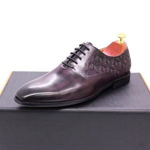 Zapatos de Hombre de Cuero Genuino con Punta en Pico, Estilo Oxford, Antideslizantes, con Masaje, para Oficina y Profesionales - Product Image 4