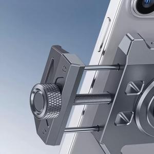 Support de navigation portable pour moto et vélo en alliage d'aluminium antichoc avec fixation manuelle pour <span class=keywords><strong>téléphone</strong></span> portable - Product Image 5