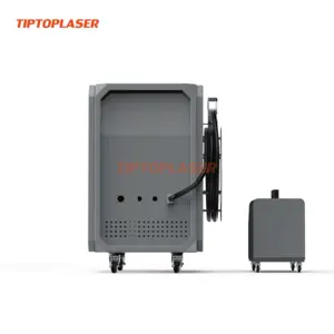 Soldador a laser portátil Tiptop 1500w para venda, máquina de chapa de aço inoxidável portátil
