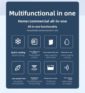 Enfriador de Aire Evaporativo de Alta Calidad, Ventilador de Aire Portátil para Uso en Interiores - Product Image 4