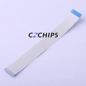 JS05B-24P-100-3-4 FFC Cable (Flexible Flat Cable) P=0.5mm Connector 24P 0.5mm 0.3mm Reverse - Product Image 2