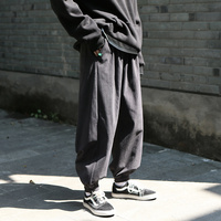 Pantalon de jogging au design original, pantalon de survêtement décontracté pour homme en velours côtelé rayé de haute qualité