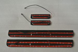 อุปกรณ์ตกแต่งภายนอกรถยนต์,คุณภาพสูงทำจากสเตนเลสสตีล ABS สีเงินกันรอยชายบันไดสำหรับ Honda <span class=keywords><strong>BRV</strong></span> - Product Image 4