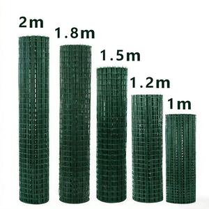 Panneau de cage à lapins en treillis soudé revêtu de PVC, calibre 21, galvanisé argenté, pour enclos d'animaux de <span class=keywords><strong>petite</strong></span> taille - Product Image 2