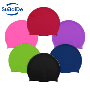 Personnalisation d'impression, logo amusant, protection des oreilles, bonnets <span class=keywords><strong>de</strong></span> <span class=keywords><strong>bain</strong></span> en silicone pour hommes - Product Image 6