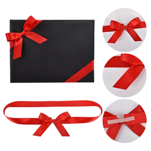 Fiocchi Decorativi Preconfezionati in Nastro di Raso con Elastico, Personalizzabili in Poliestere, Basso MOQ, per Negozi di Regali - Product Image 4