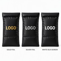 Pochette de protection compressible personnalisée pour lunettes, design hiver, pour lunettes de soleil et téléphone portable