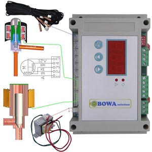 Vanne d'expansion électrique Baohua EEV-U2005 à double sens et à joint rigide pour compresseur de climatisation automobile - Product Image 1